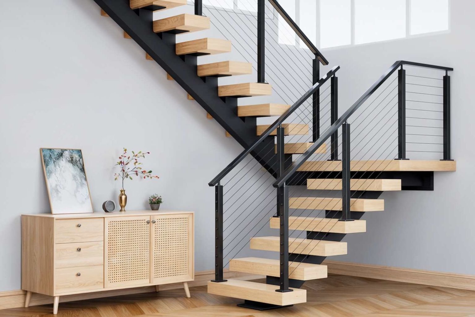 Mono-Stringer Stairs