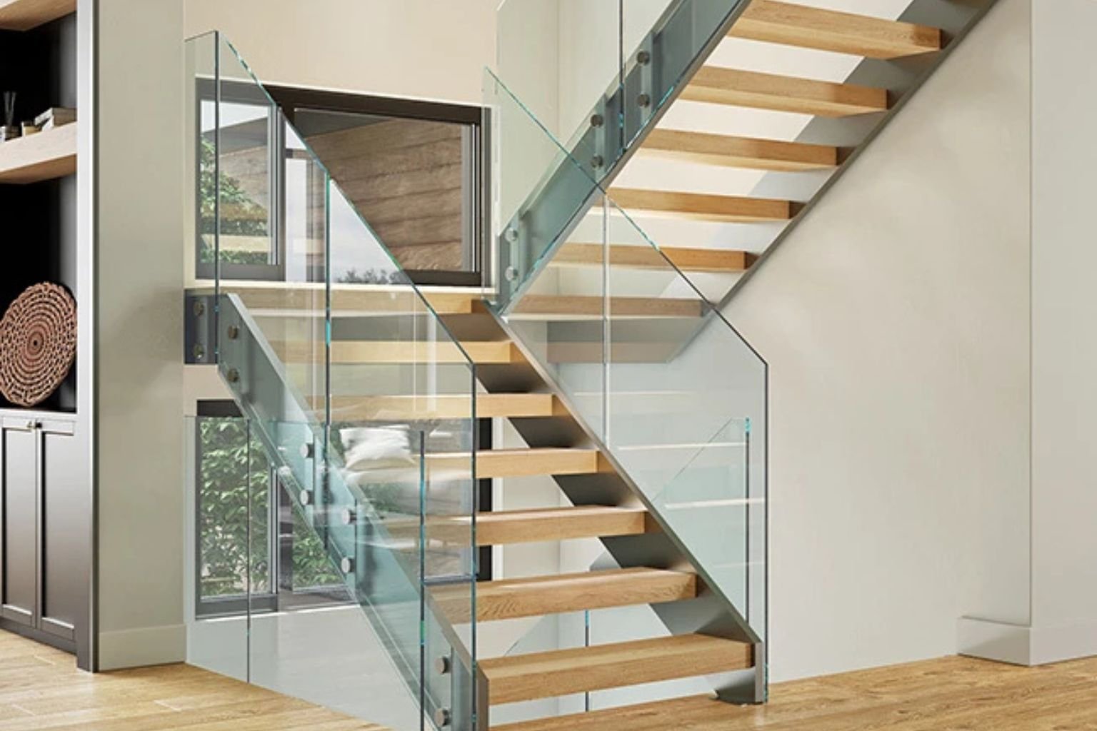 Floating / Open Riser Stairs